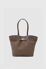 Fiorra Omuz Çantası Kahverengi Süet