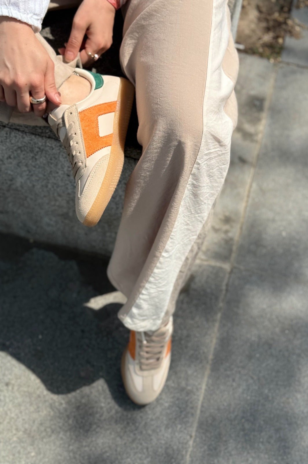 Felorra Bej Termo Taban Kadın Spor Ayakkabı - ILOVESHOES