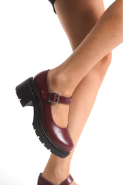 Nipeal Mary Jane Bordo Rugan - ILOVESHOES