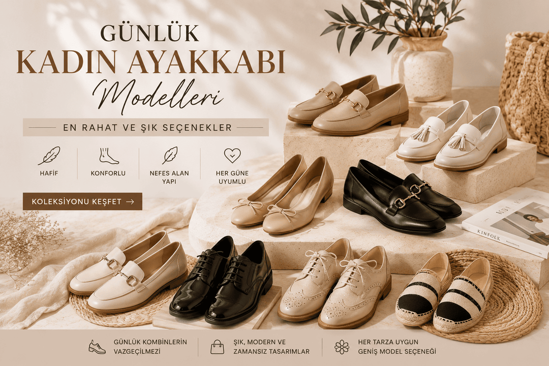 Günlük Kadın Ayakkabı Modelleri: En Rahat ve Şık Seçenekler - ILOVESHOES