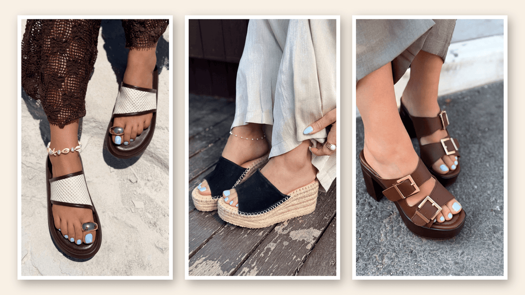 Topuklu Terlik Modelleri: Parmak Arası, Dolgu Topuk ve Platform Farkı - ILOVESHOES