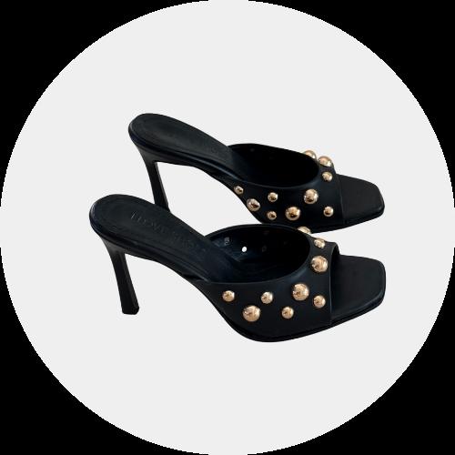 Dolgu Topuklu Terlik - ILOVESHOES