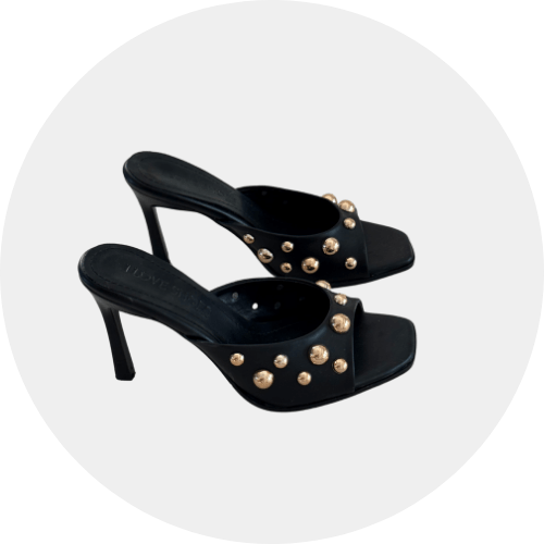 Topuklu Terlik - ILOVESHOES