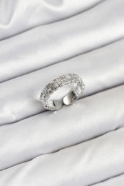 ILS - 1013 Kadın Sırım Yüzük Gümüş Zirkon Taşlı - ILOVESHOES