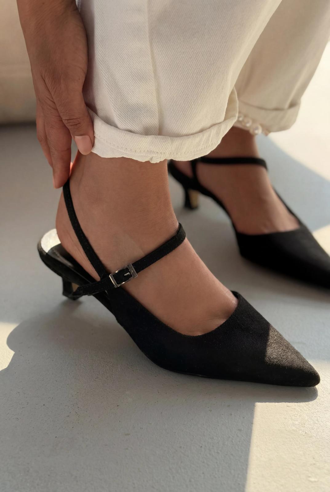 Torev Black Suede Women&