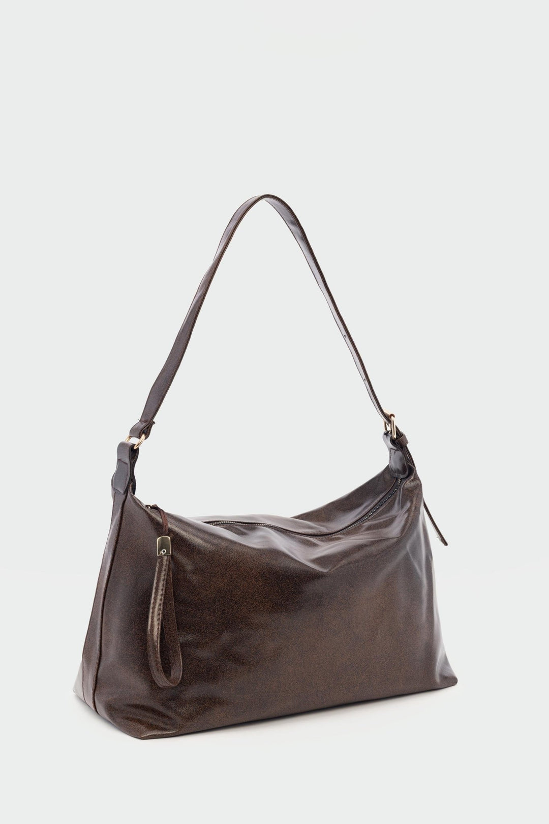 Crista Kadın Omuz Çantası Kahverengi - ILOVESHOES