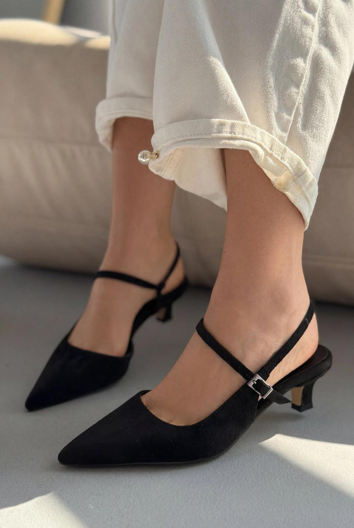 Torev Black Suede Women&