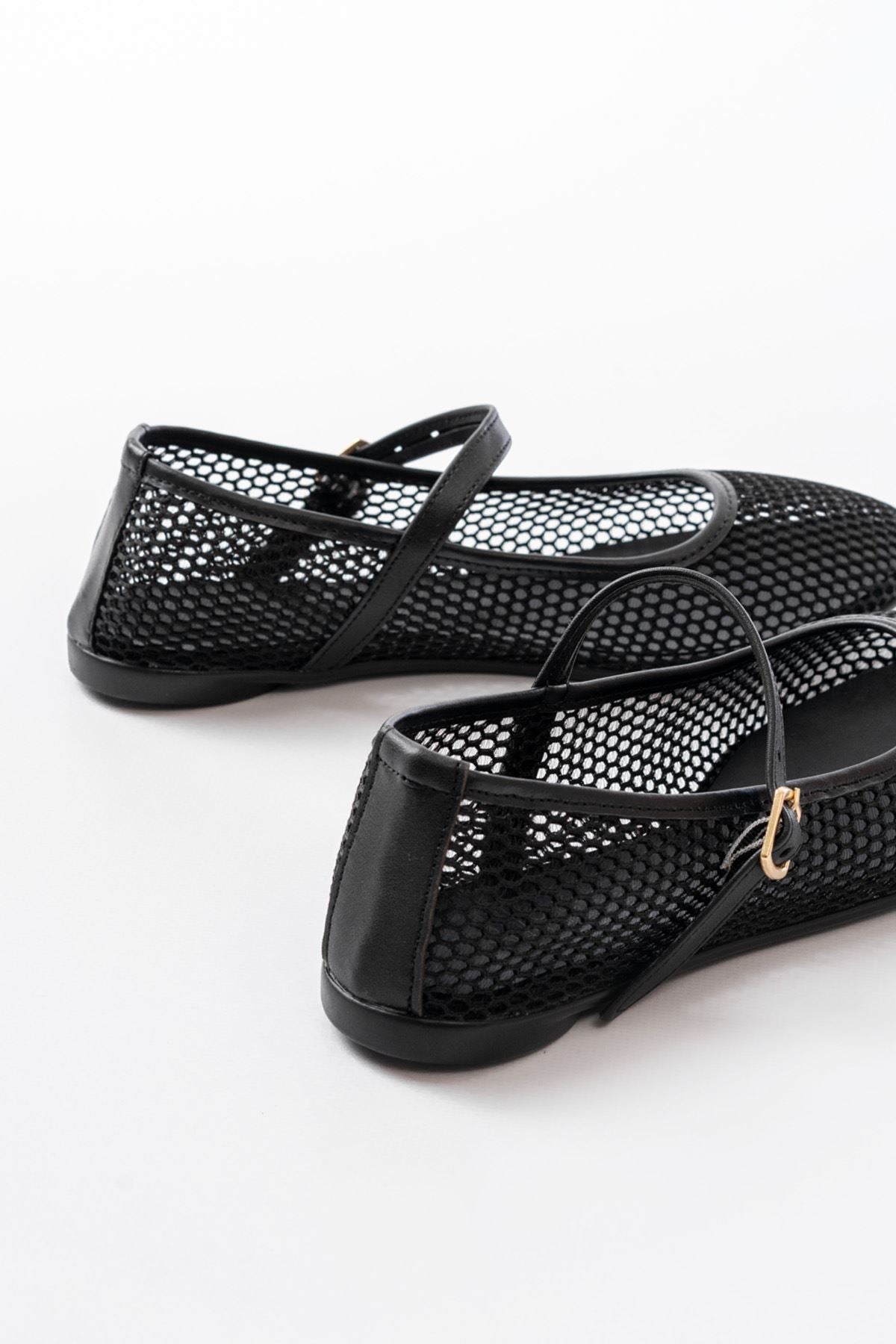 Tilra File Siyah Babet - ILOVESHOES