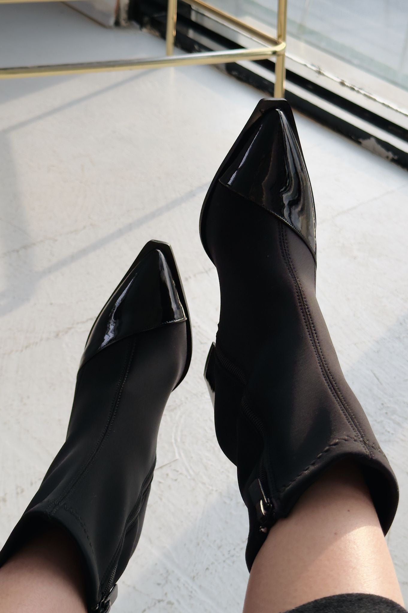 Mivora Streç Siyah Kadın Bot - ILOVESHOES