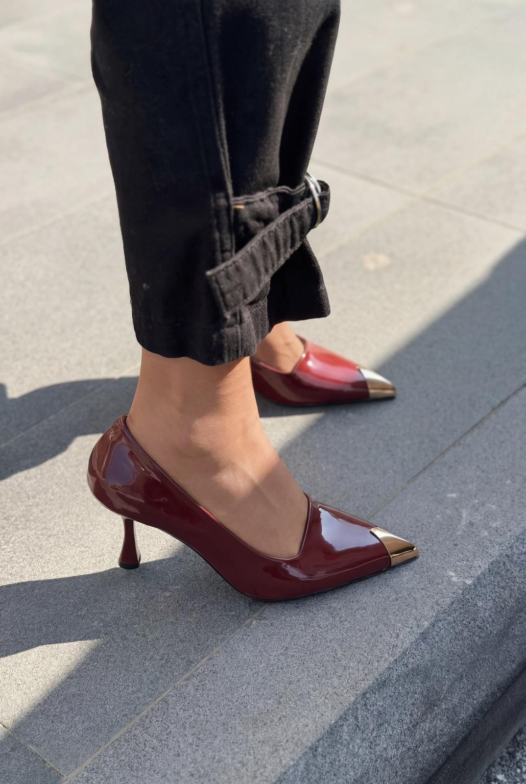 Noctra Stiletto Bordo Rugan - ILOVESHOES