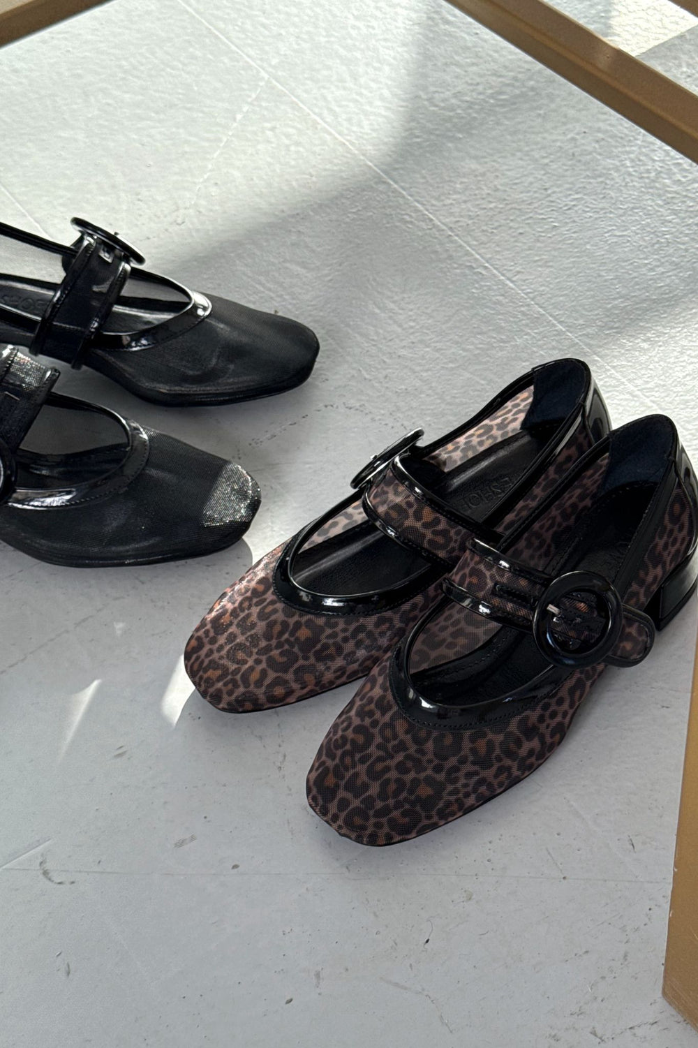 Cyreya File Leo Desenli Toka Detaylı Mary Jane - ILOVESHOES