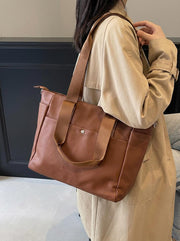 Esmera Omuz Çantası Taba - ILOVESHOES