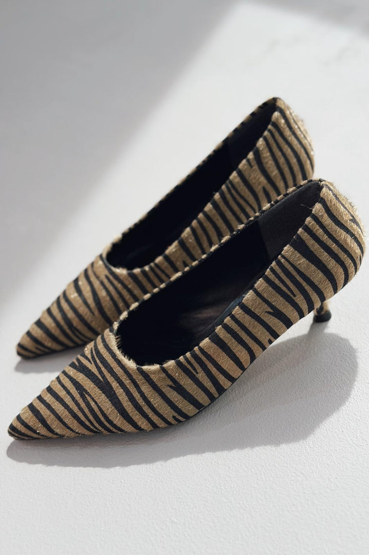 Molven Stiletto Haki Tay Tüyü - ILOVESHOES