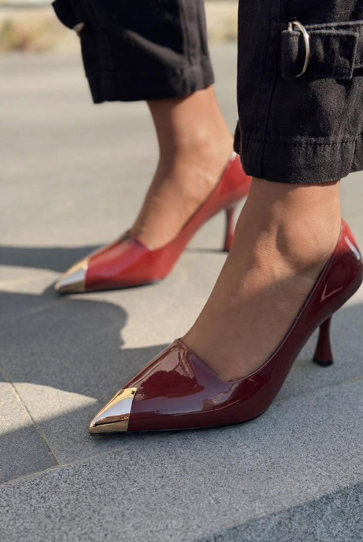 Noctra Stiletto Bordo Rugan - ILOVESHOES