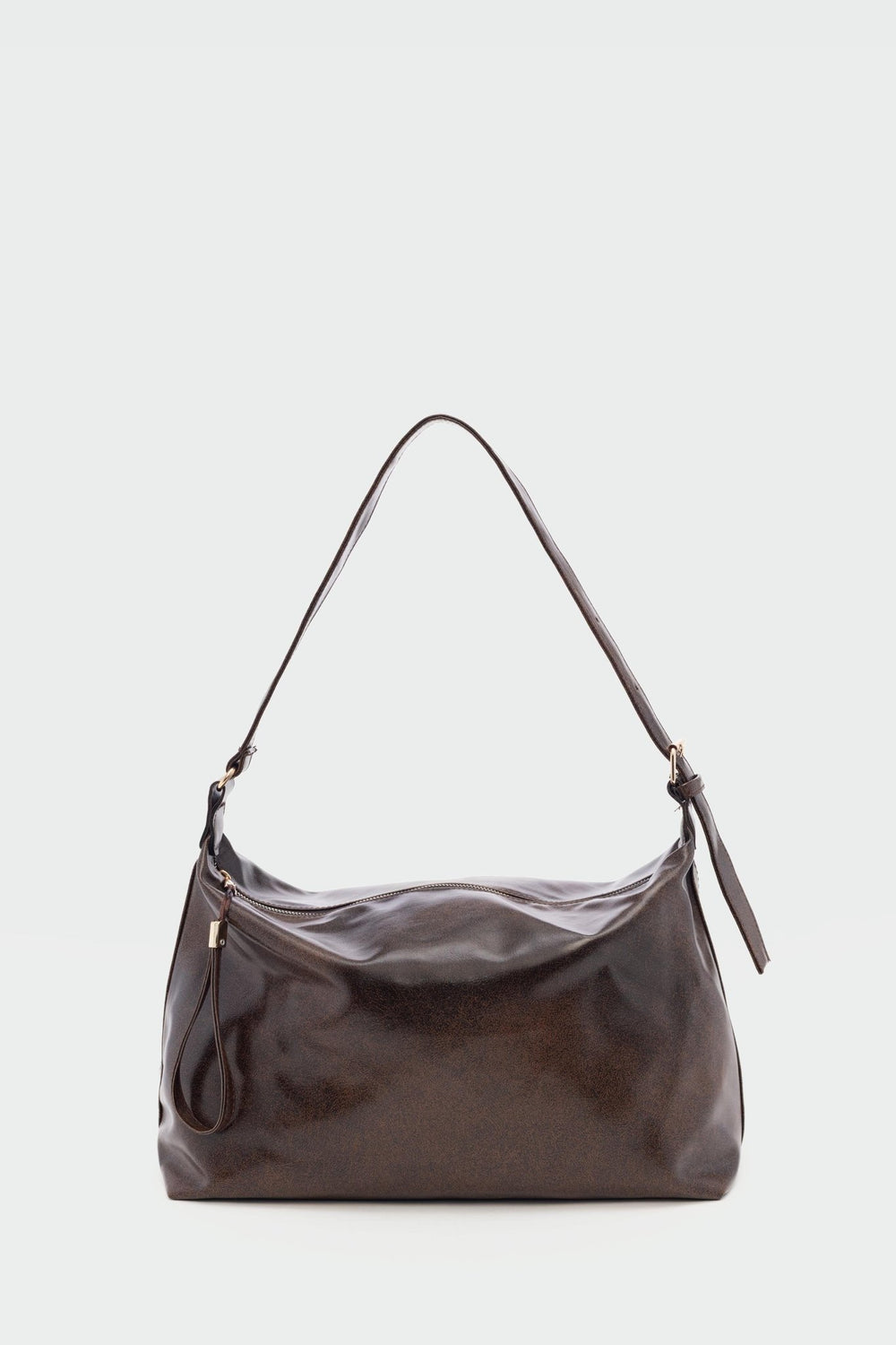 Crista Kadın Omuz Çantası Kahverengi - ILOVESHOES