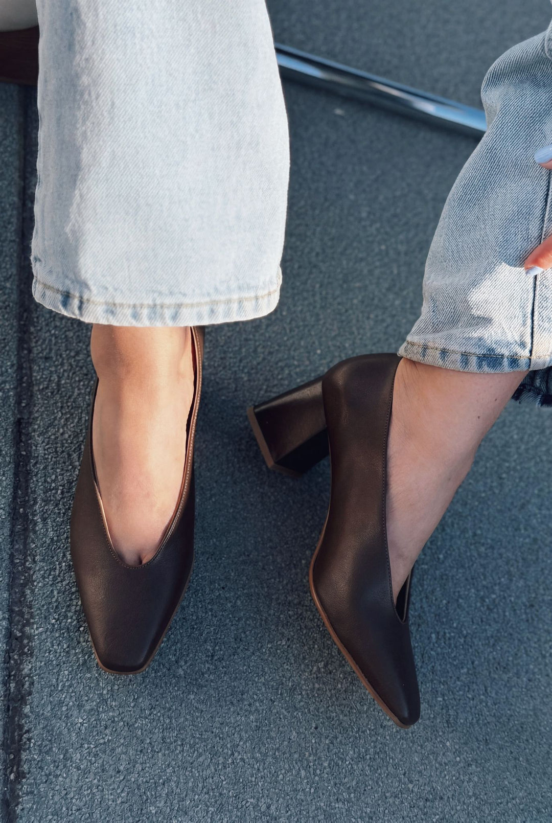 Torben Acı Kahve Mat Deri Kadın Topuklu Ayakkabı - ILOVESHOES