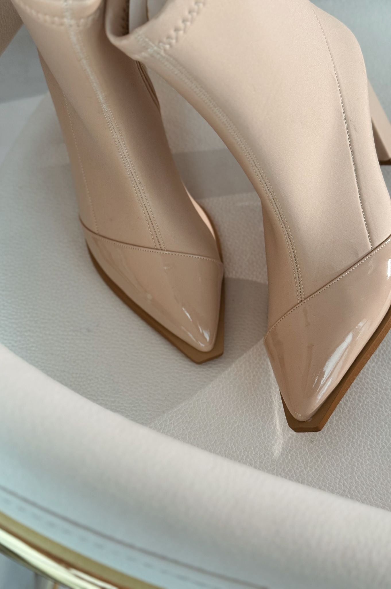 Mivora Streç Bej Kadın Bot - ILOVESHOES