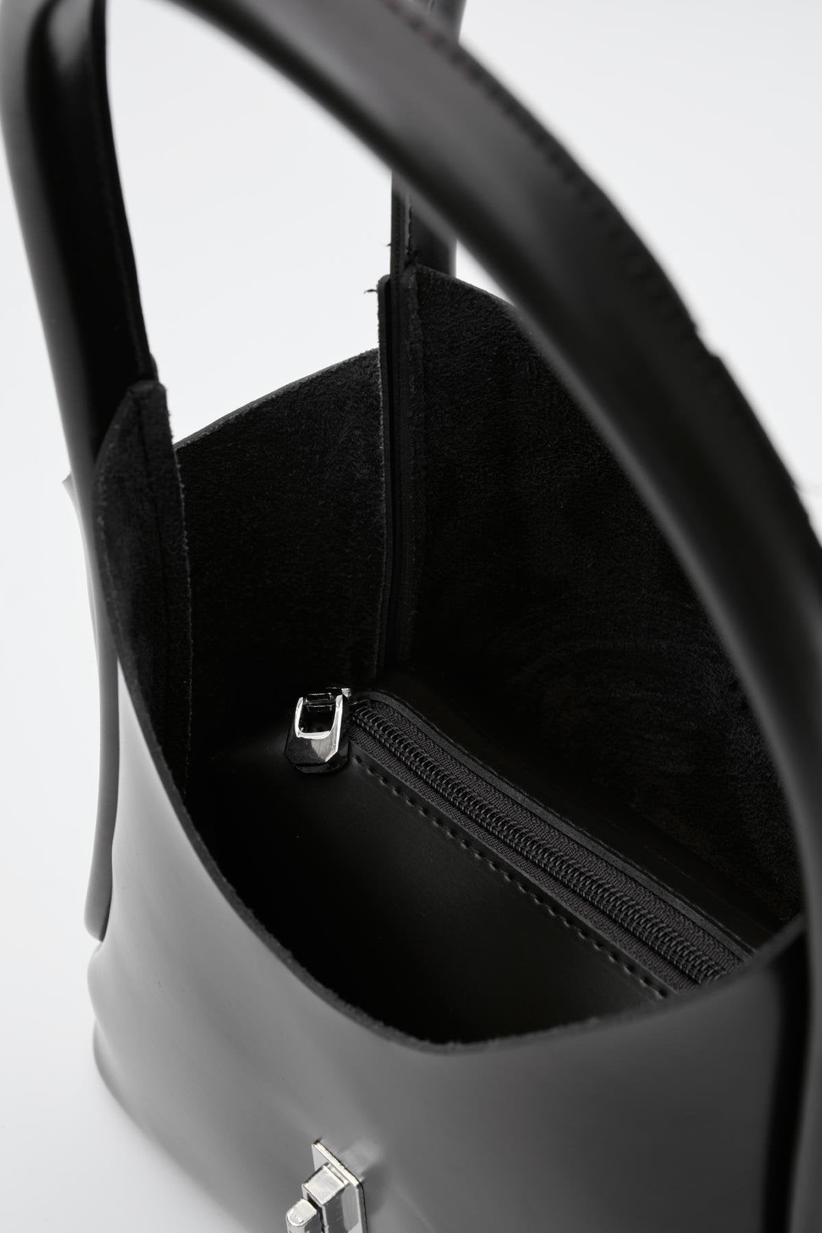 Brilena Kadın El ve Çapraz Çanta Siyah - ILOVESHOES