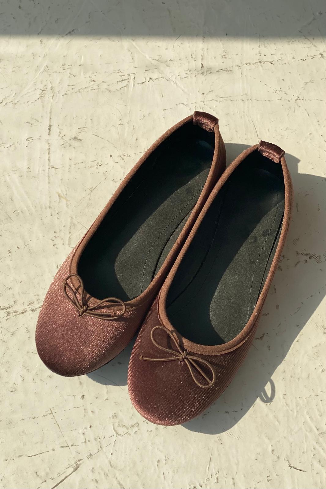 Lante Kadife Mary Jane Babet Acıkahve - ILOVESHOES