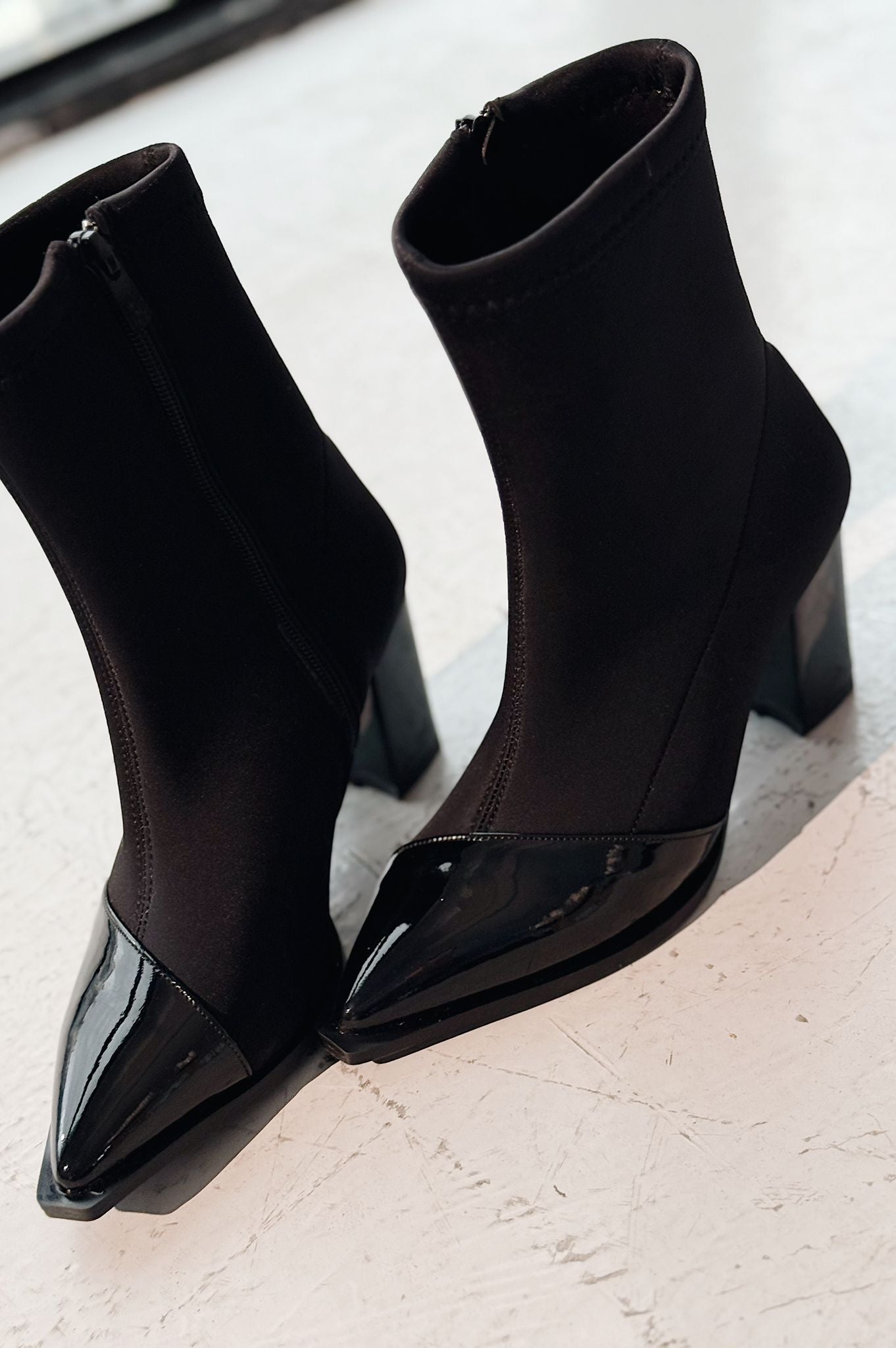 Mivora Streç Siyah Kadın Bot - ILOVESHOES