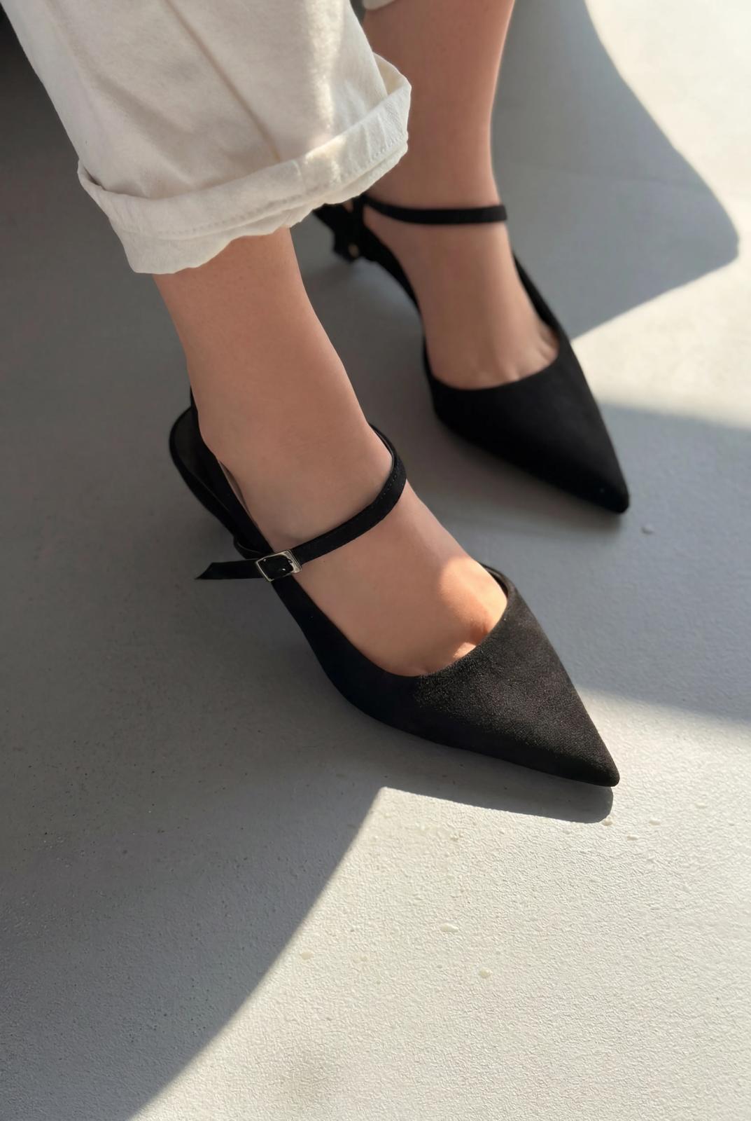 Torev Black Suede Women&