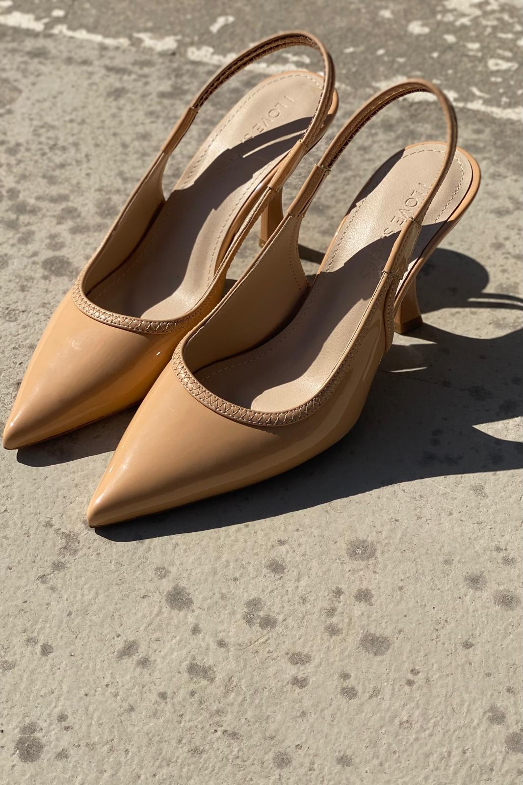 Veniro Rugan Nude Stiletto - ILOVESHOES