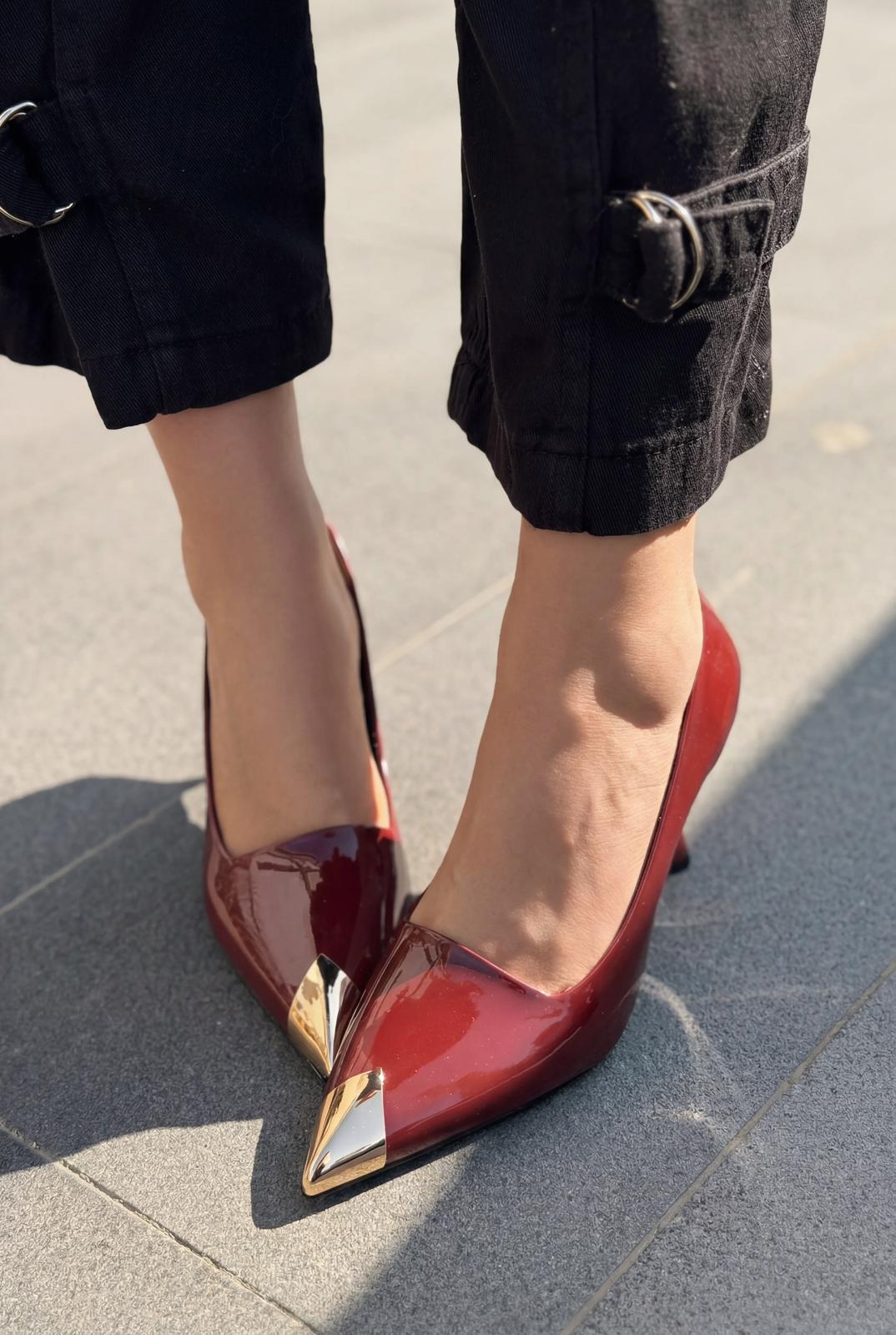 Noctra Stiletto Bordo Rugan - ILOVESHOES
