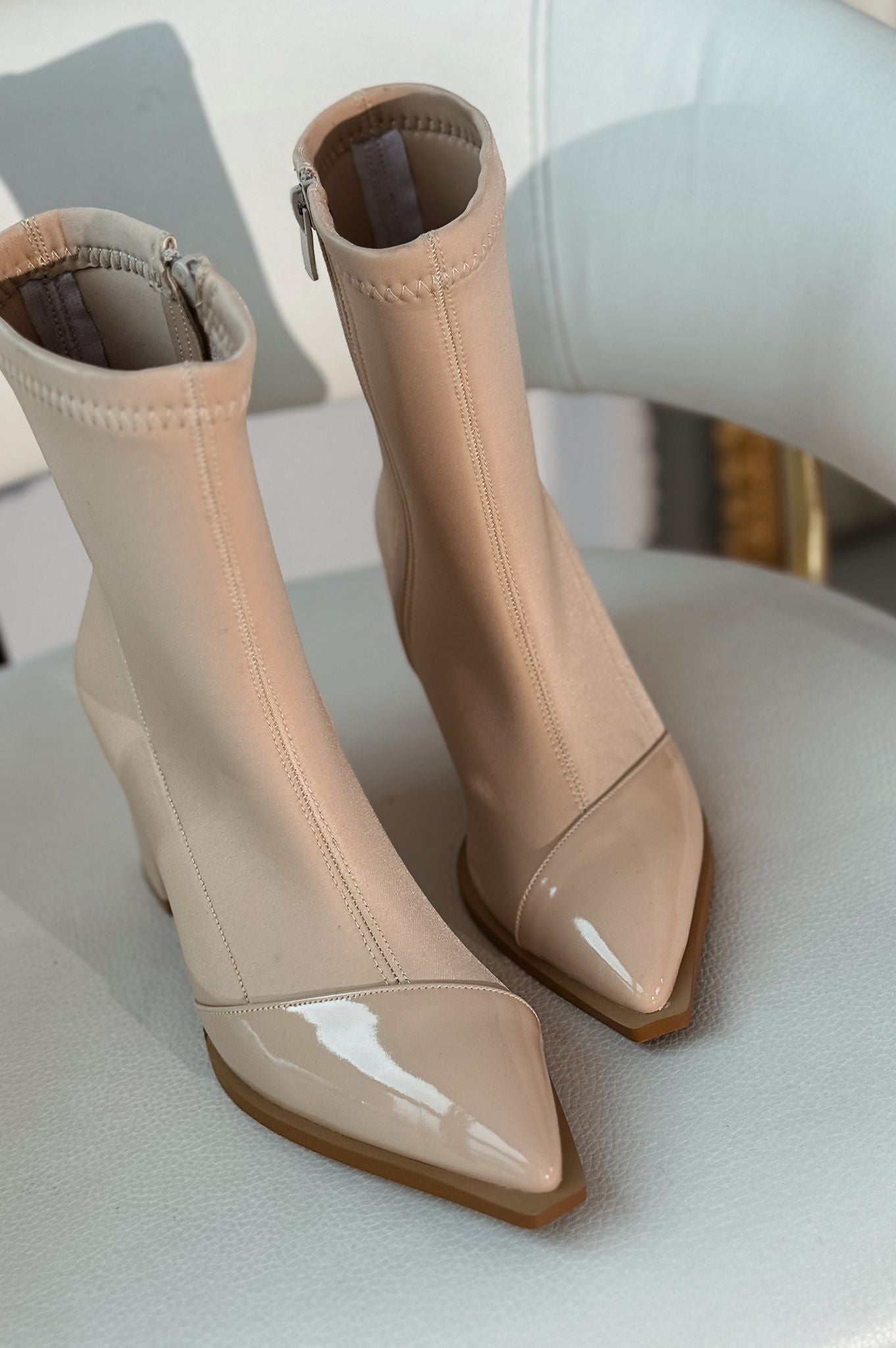 Mivora Streç Bej Kadın Bot - ILOVESHOES