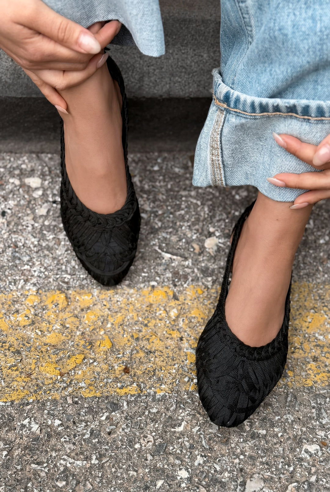 Morvik Siyah Kadın Babet - ILOVESHOES