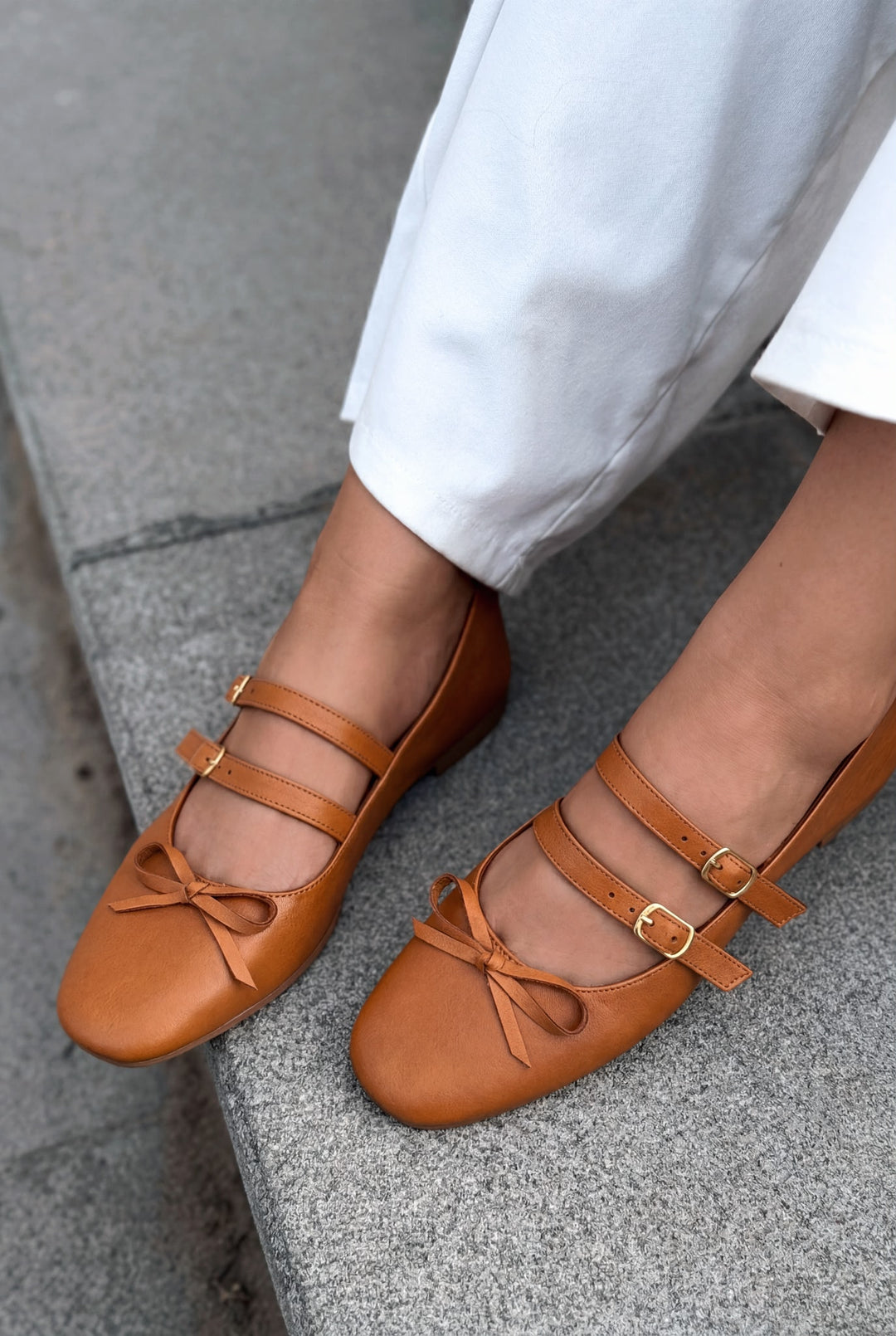 Lovia Taba Hakiki Deri Kadın Babet - ILOVESHOES