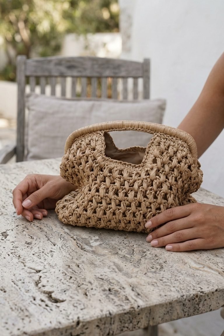 Calista Camel Kroşe Kadın Çanta - ILOVESHOES