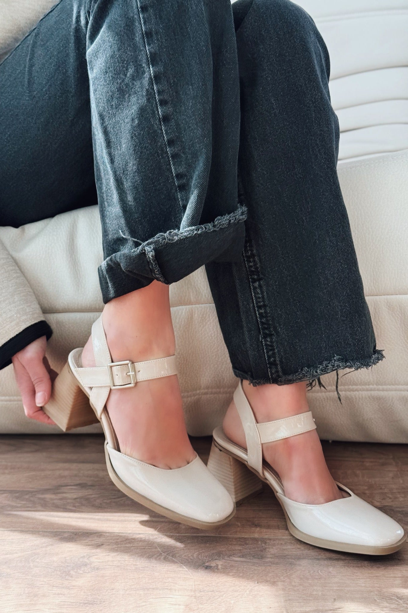 Melora Bej Rugan Kadın Marry Jane – ILOVESHOES