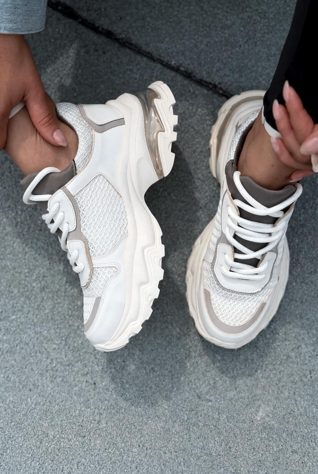 Meris Kadın Spor Ayakkabı Gri - ILOVESHOES