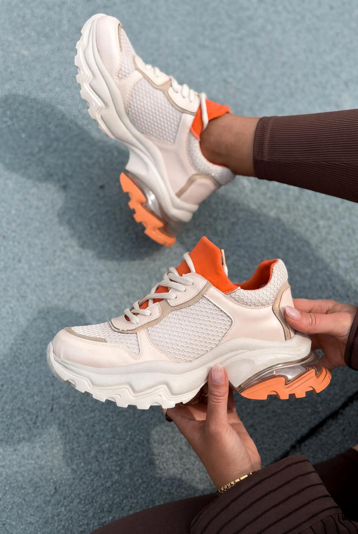 Meris Kadın Spor Ayakkabı Turuncu - ILOVESHOES