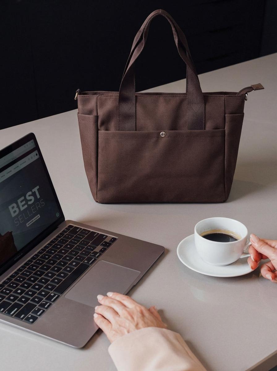 Esmera Omuz Çantası Acıkahve - ILOVESHOES