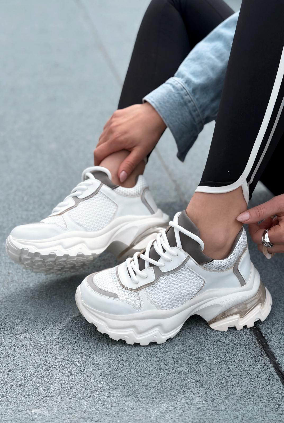 Meris Kadın Spor Ayakkabı Gri - ILOVESHOES