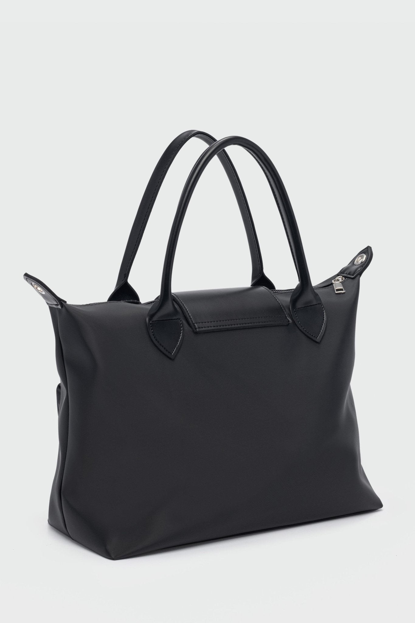 Aureli Kadın El Ve Omuz Çantası Siyah Charmlı - ILOVESHOES