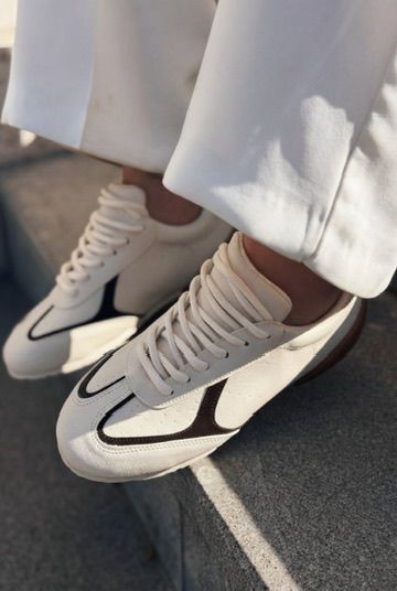 Rosven Acıkahve Mat Deri Kadın Spor Ayakkabı - ILOVESHOES