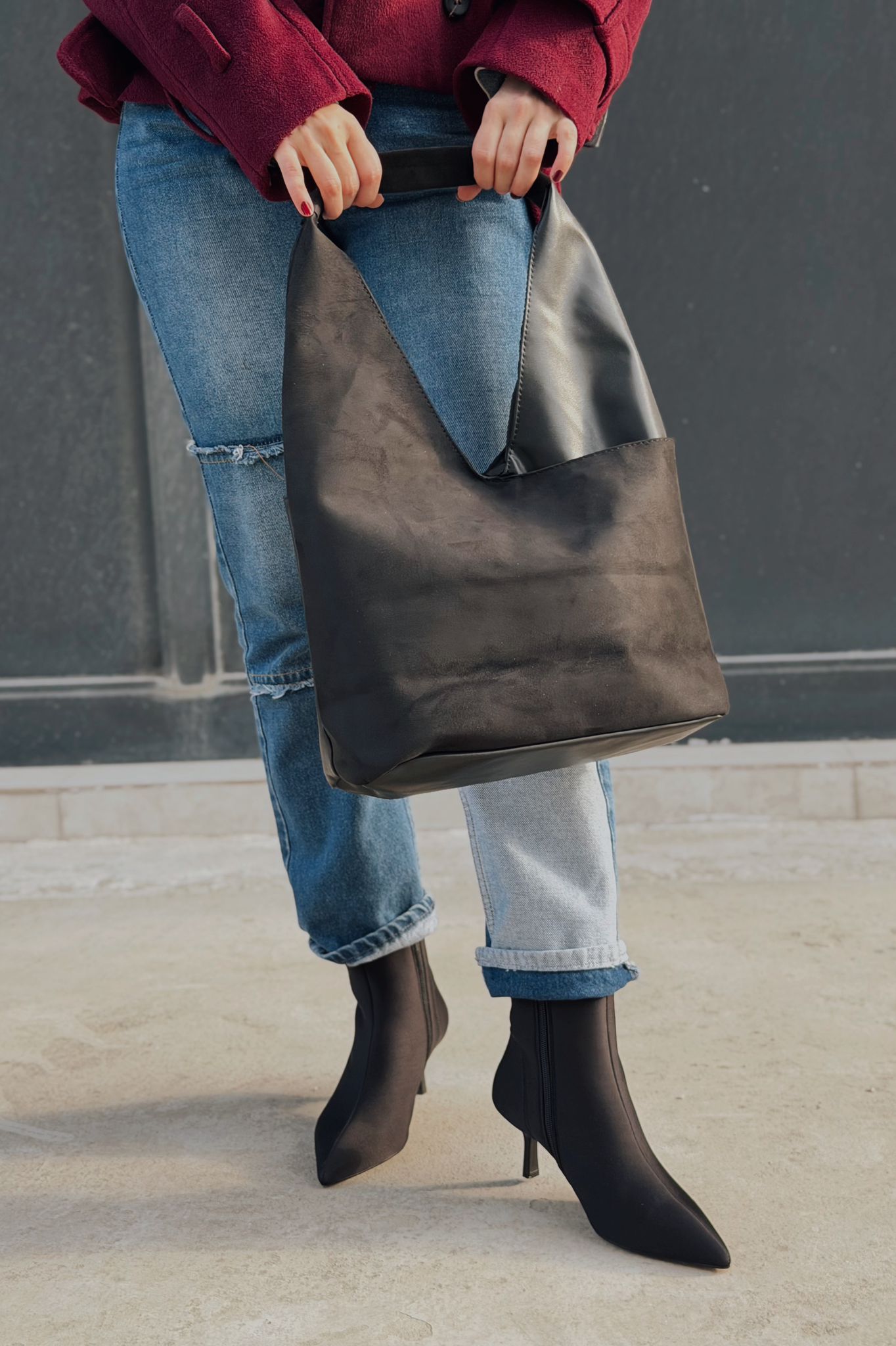 Larese Kadın Omuz Çantası Siyah - ILOVESHOES