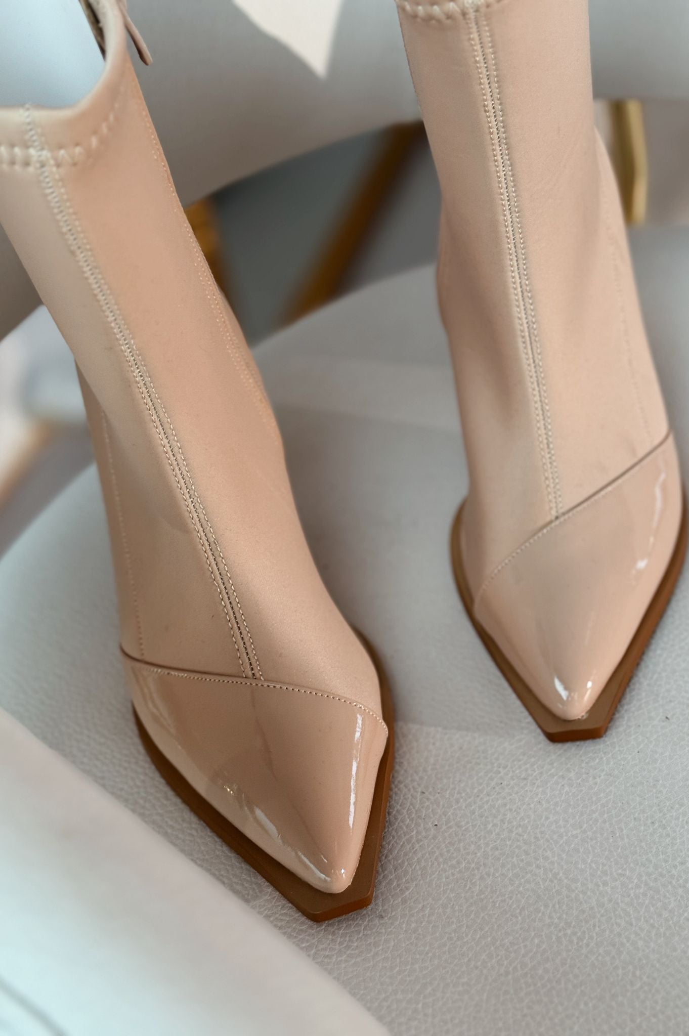 Mivora Streç Bej Kadın Bot - ILOVESHOES