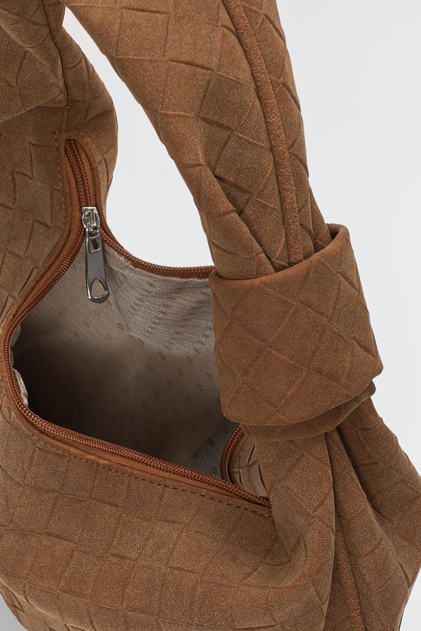 Omira Omuz Çantası Taba Süet - ILOVESHOES