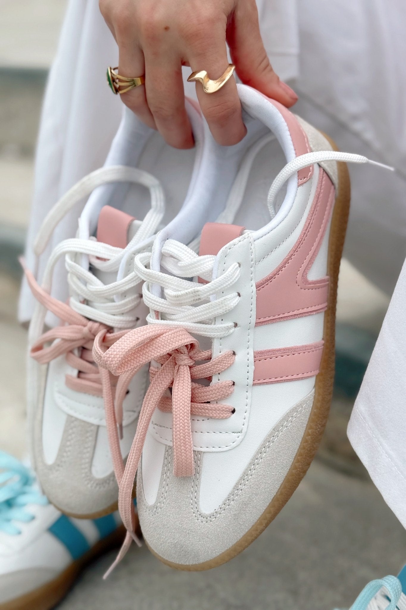 Ulisya Pudra Termo Taban Günlük Kadın Spor Ayakkabı - ILOVESHOES Türkiye