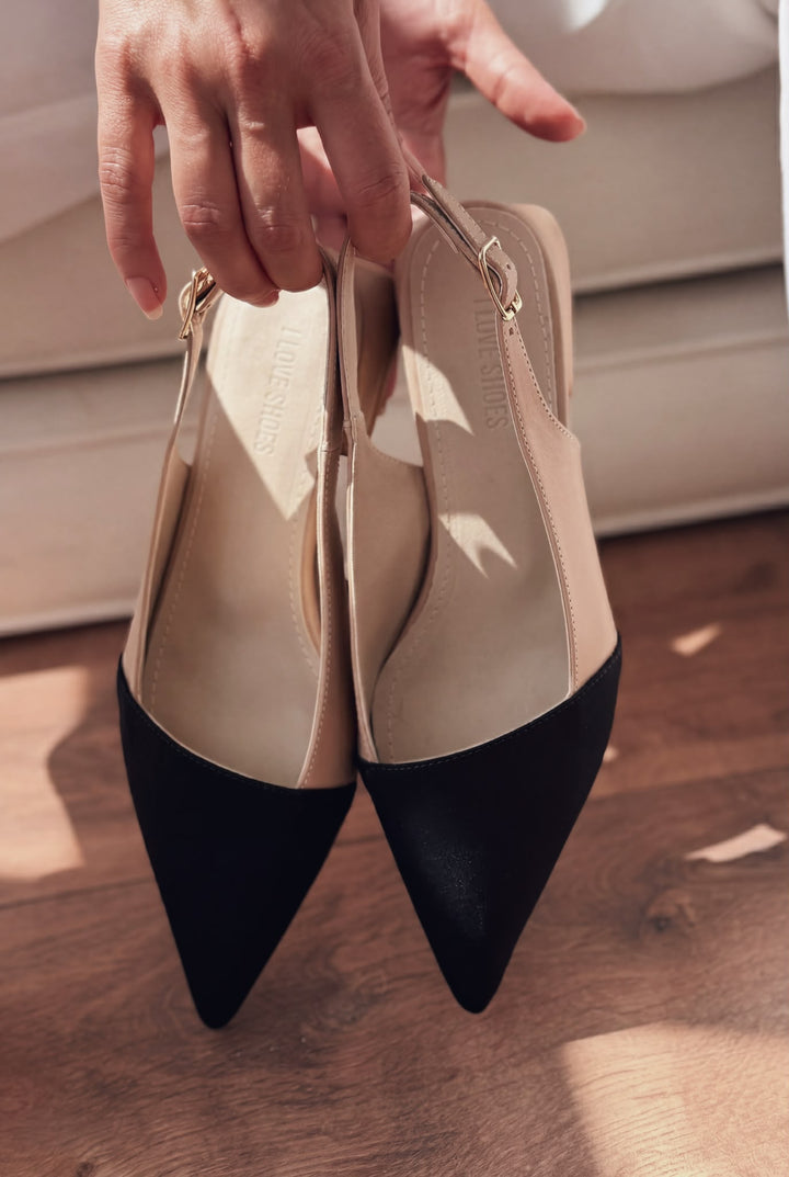 Drest Nude Mat Deri Kadın Stiletto