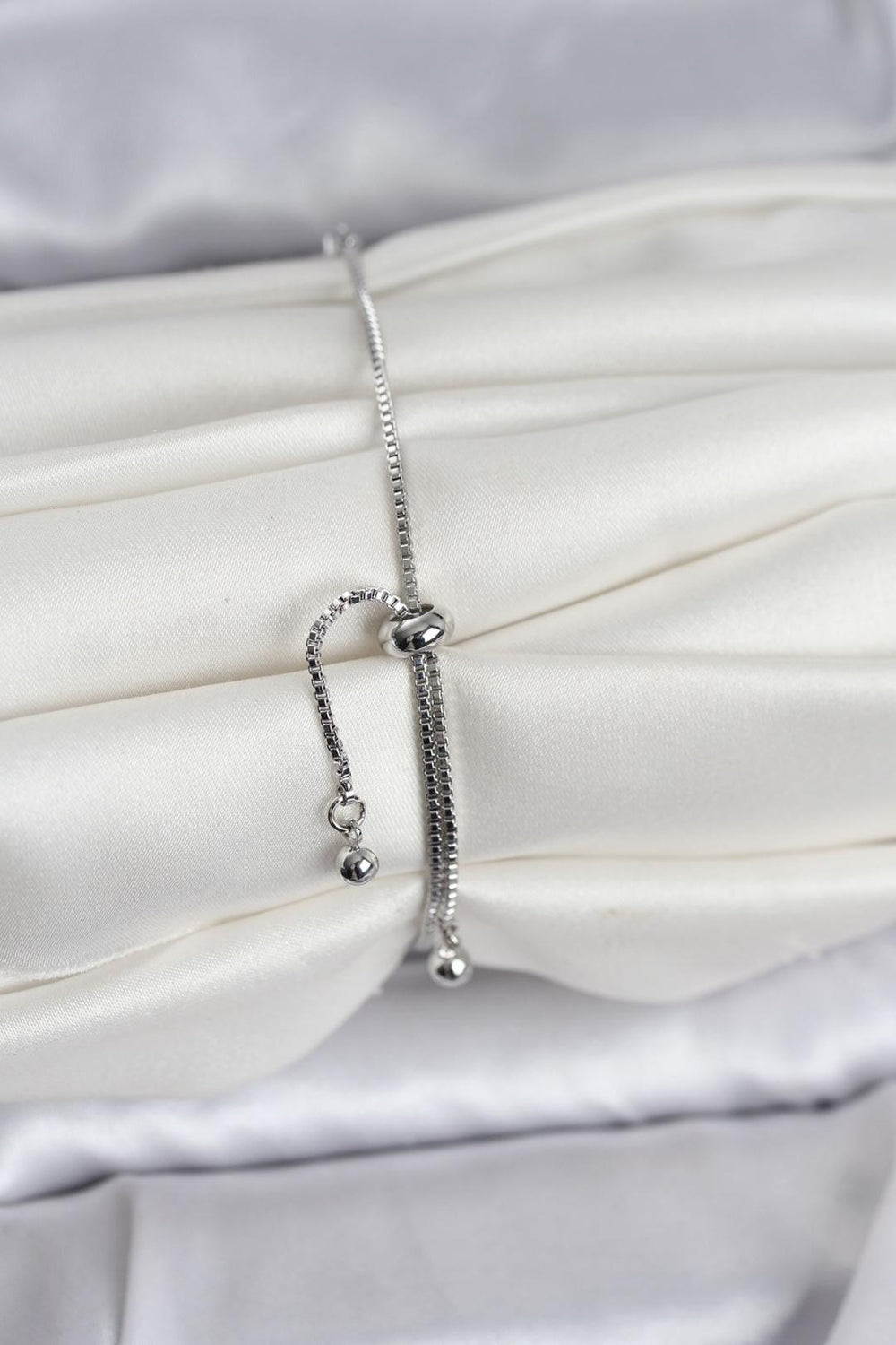 ILS - 1112 Kadın Bileklik Gümüş Pirinç Zirkon Taşlı - ILOVESHOES