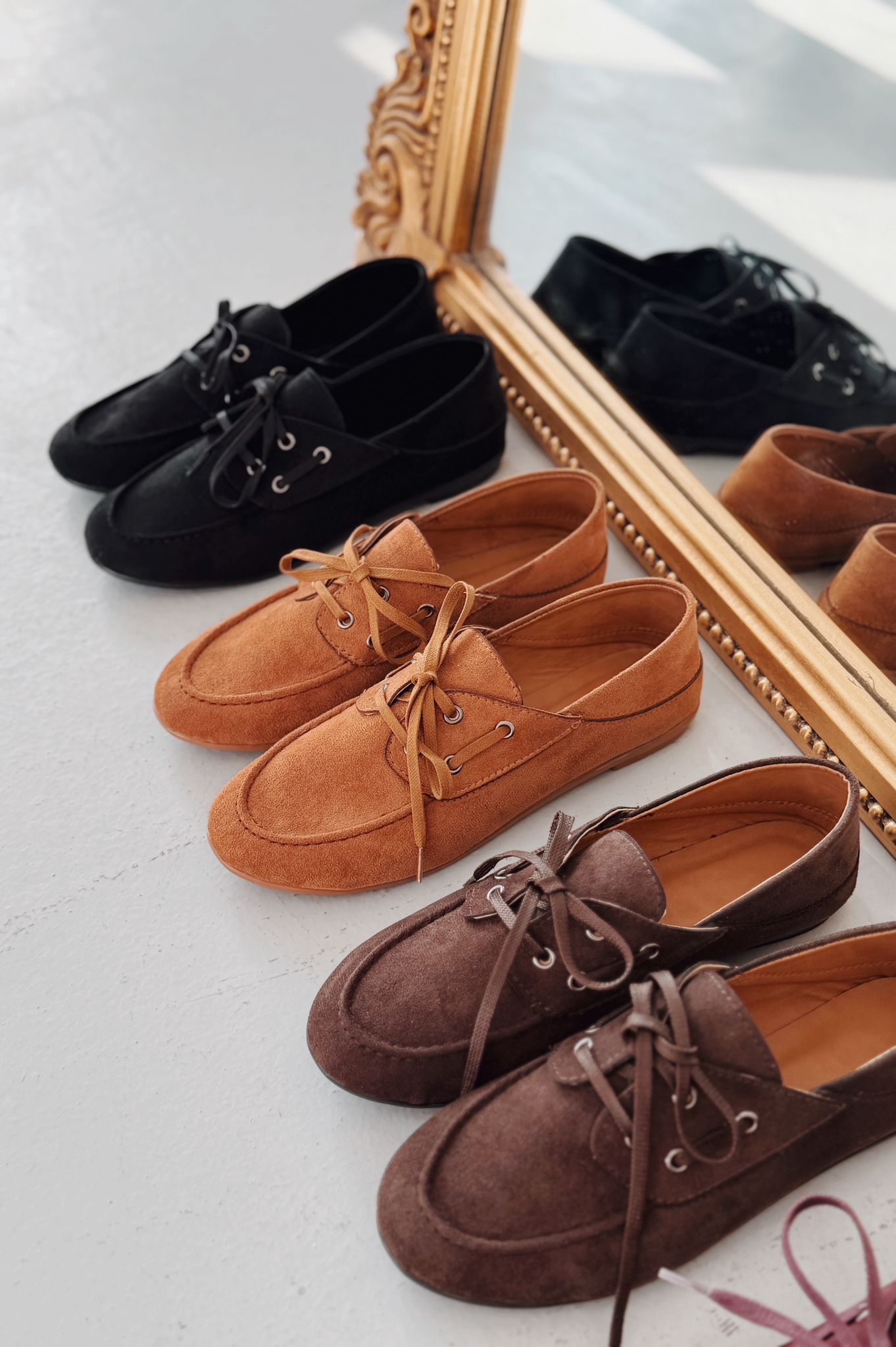 Maltra Kadın Oxford Ayakkabı Taba Süet - ILOVESHOES