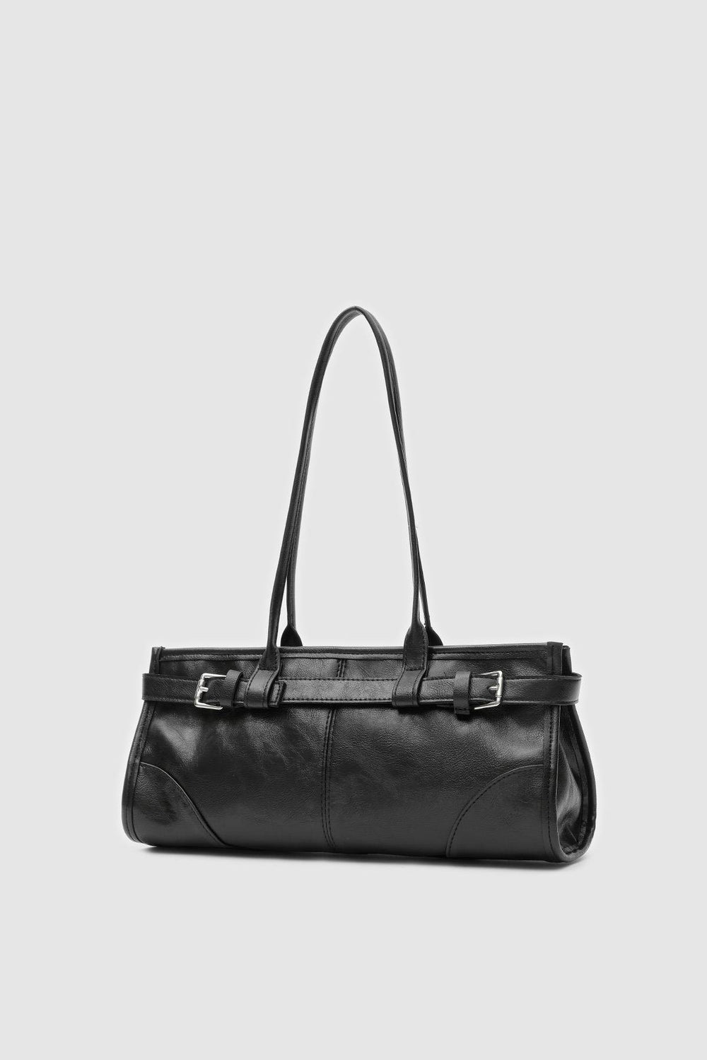 Anvessa Kadın Vintage Çanta Siyah - ILOVESHOES