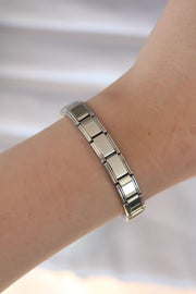 ILS - 1021 Kadın Nomination Bileklik Gümüş Çelik - ILOVESHOES