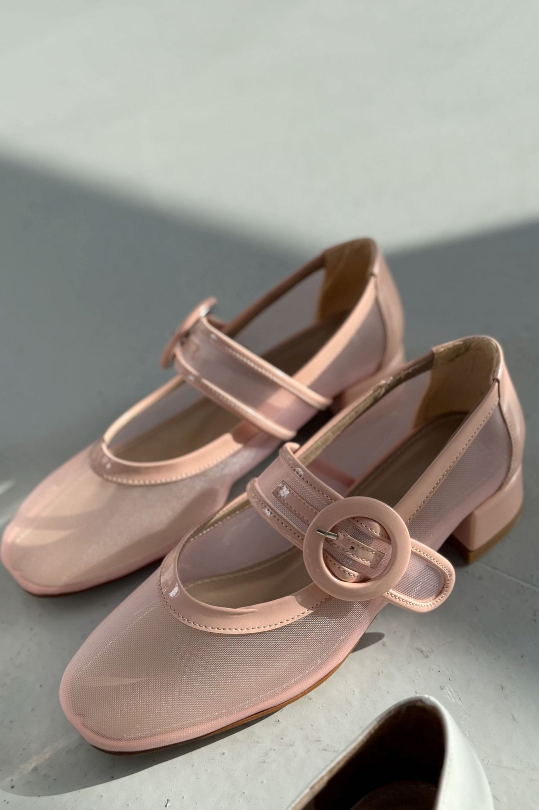 Cyreya File Pudra Toka Detaylı Mary Jane - ILOVESHOES