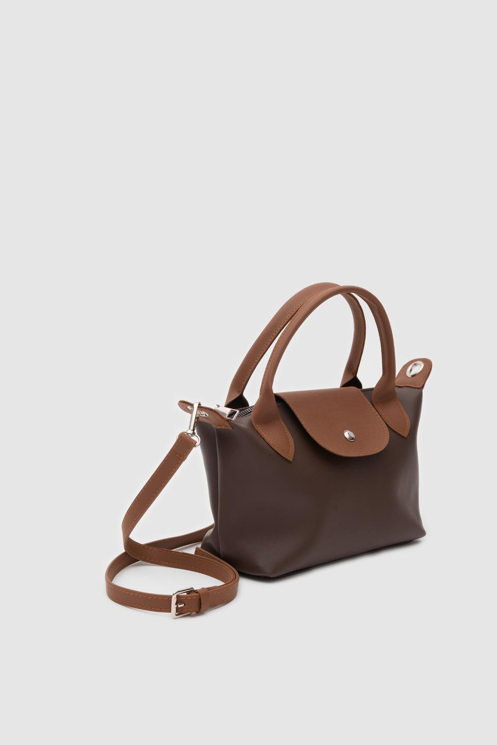 Calira Mini El Ve Çapraz Çanta Acıkahve - ILOVESHOES