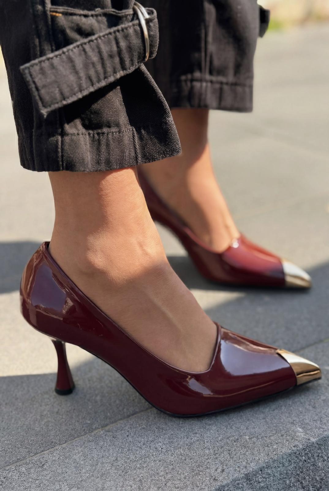 Noctra Stiletto Bordo Rugan - ILOVESHOES